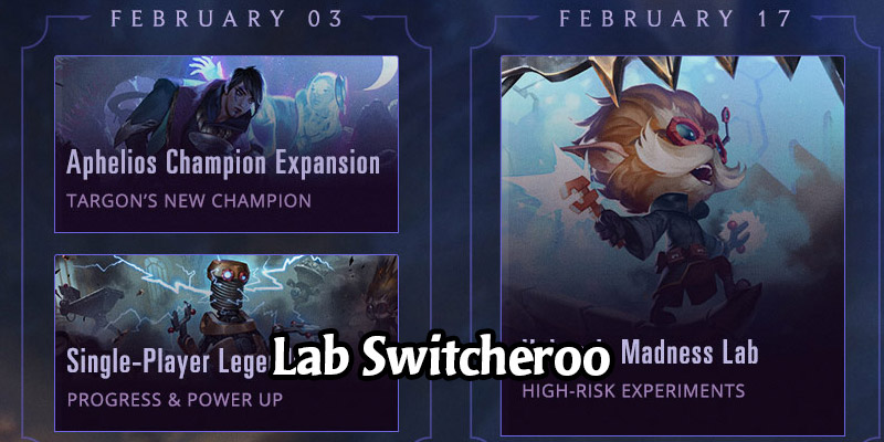 Riot Rearranges the Labs Schedule for Runeterra's Upcoming Patches