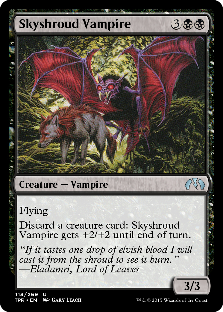 Skyshroud Vampire Card Image