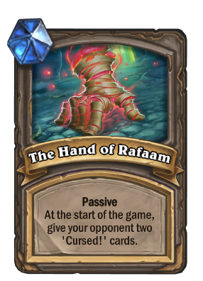The Hand of Rafaam Card Image