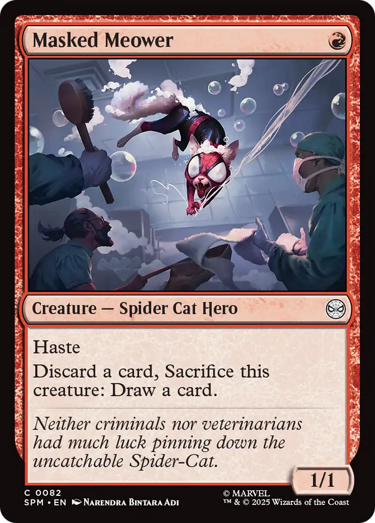 Masked Meower Card Image