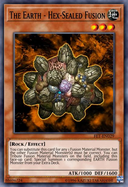 The Earth - Hex-Sealed Fusion Card Image