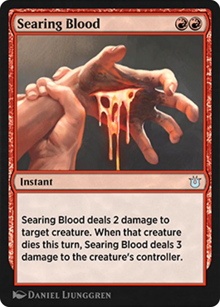 Searing Blood Card Image
