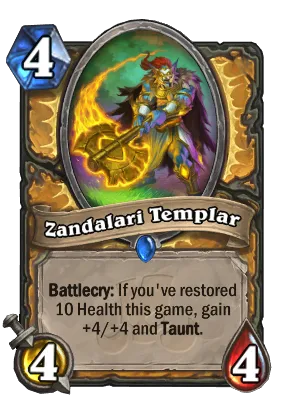 Zandalari Templar Card Image