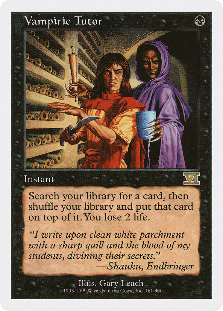 Vampiric Tutor Card Image