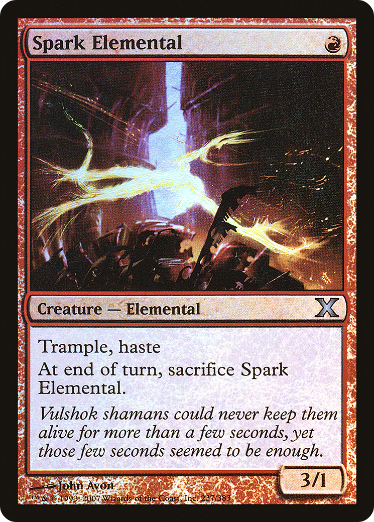 Spark Elemental Card Image