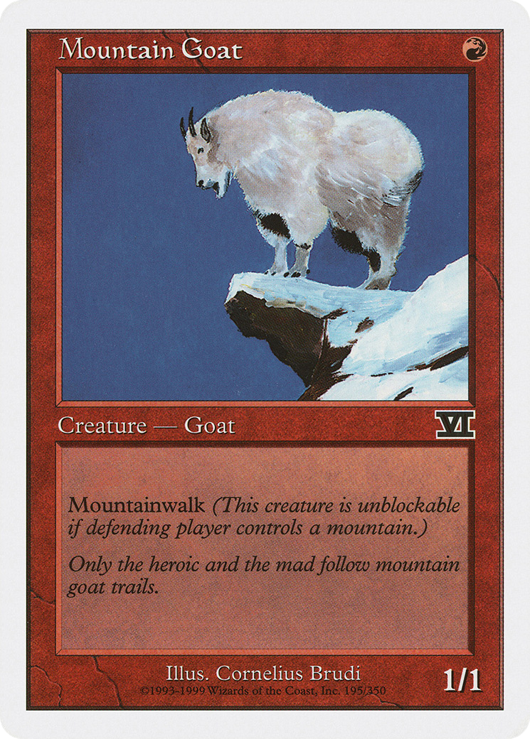 Mountain Goat Card Image