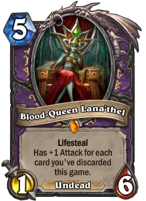 Blood-Queen Lana'thel Card Image