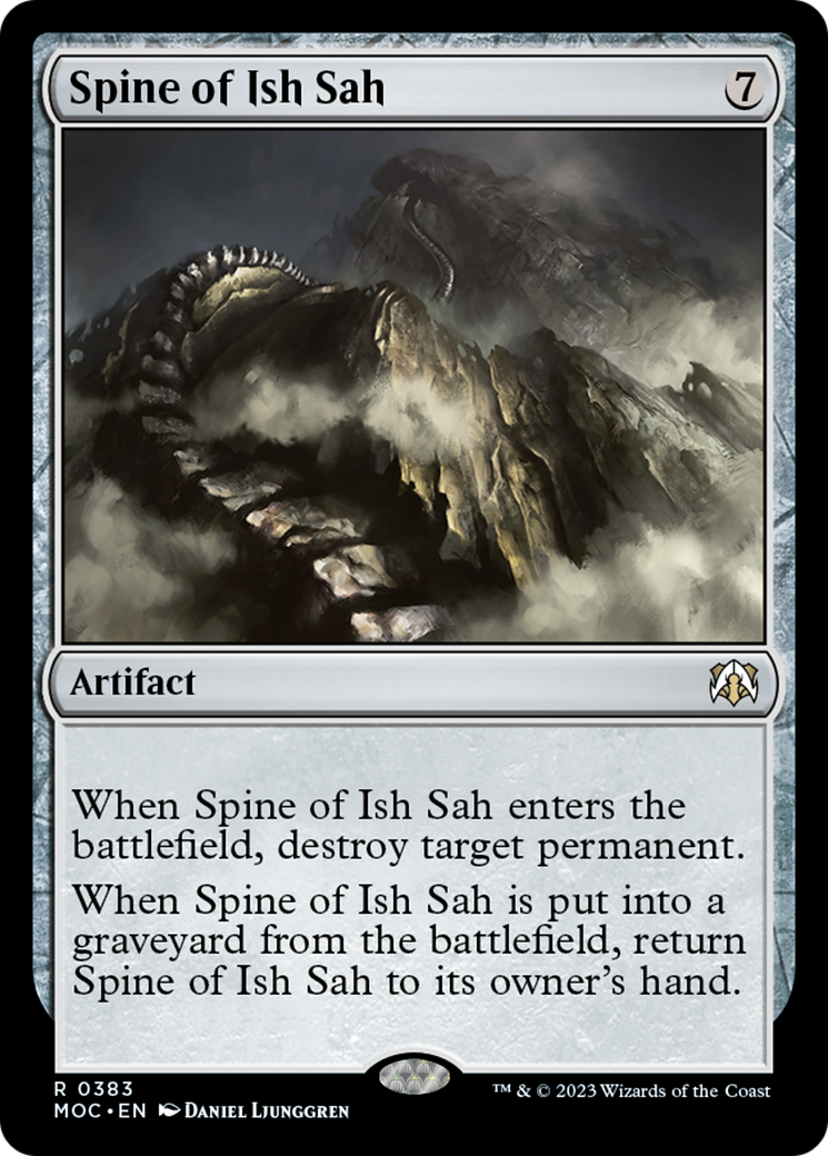 Spine of Ish Sah Card Image