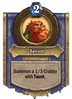 Tavish Card Image