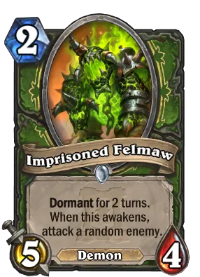 Imprisoned Felmaw Card Image