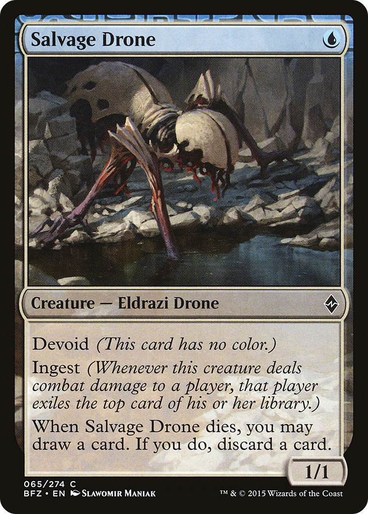 Salvage Drone Card Image