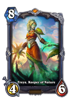 Freya, Keeper of Nature Signature Card Image