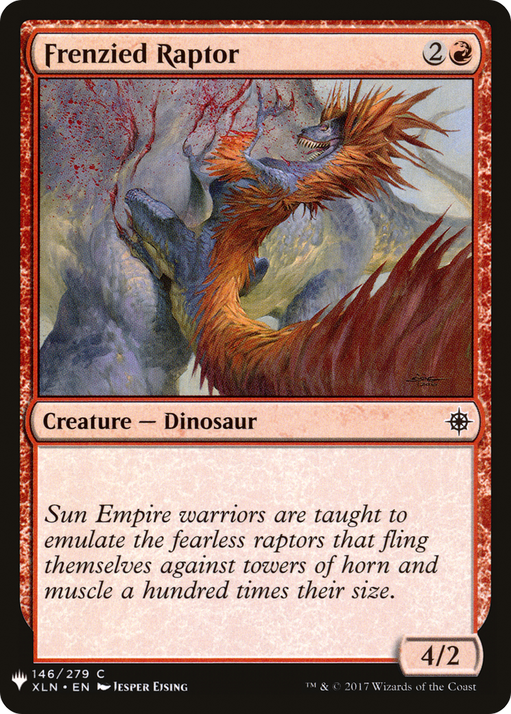 Frenzied Raptor Card Image