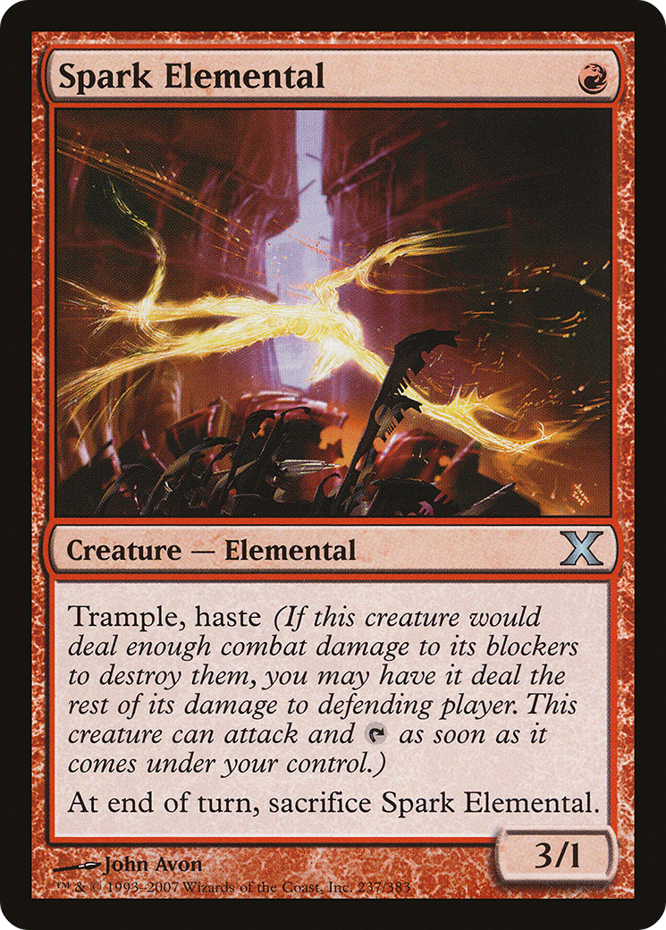 Spark Elemental Card Image