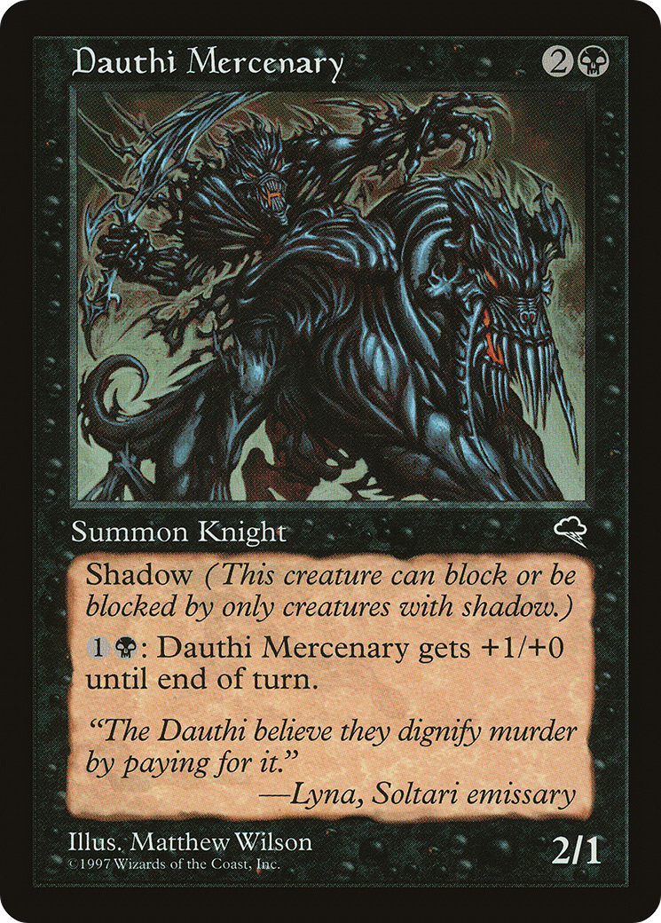 Dauthi Mercenary Card Image