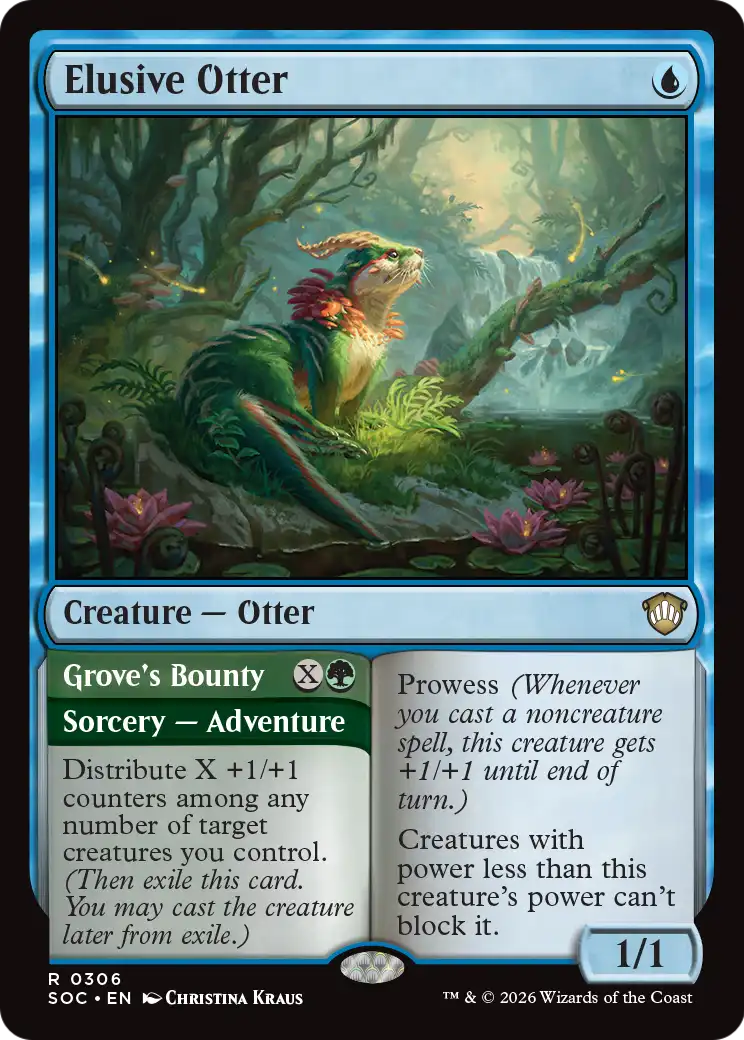Grove's Bounty Magic: The Gathering card