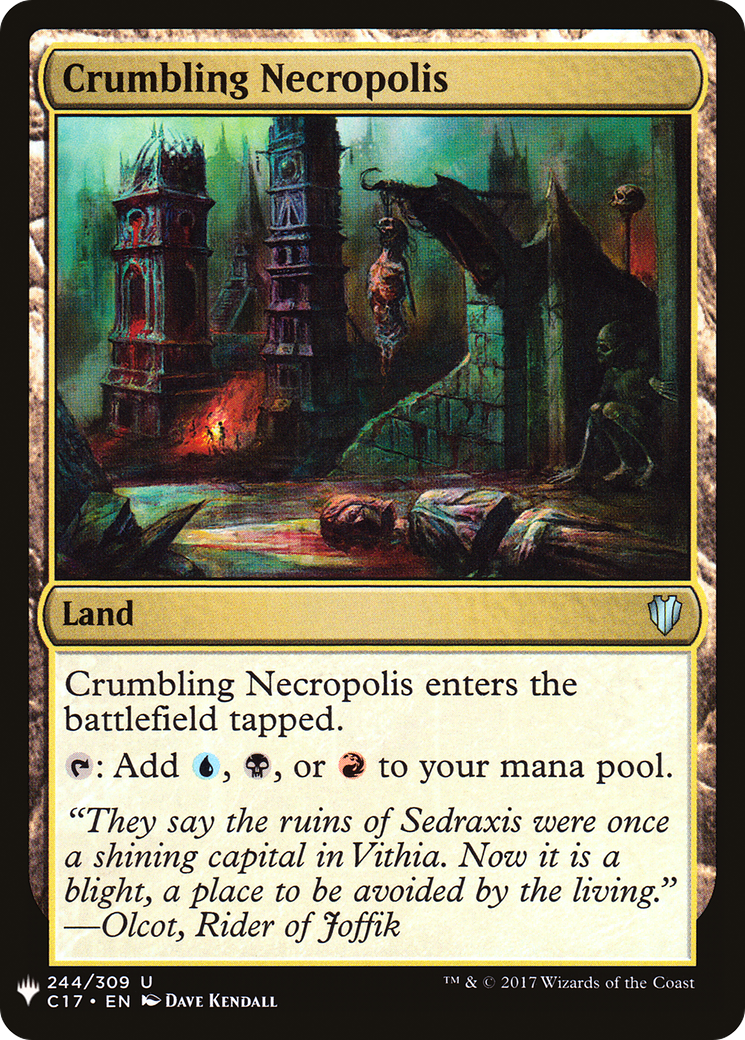 Crumbling Necropolis Card Image