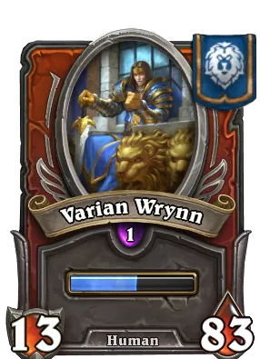 Varian Wrynn Card Image