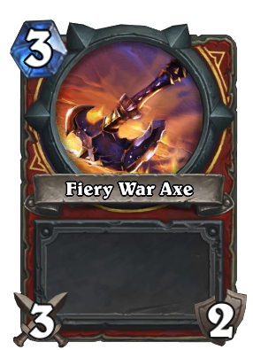 (3) Fiery Win Axe