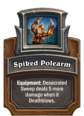 Spiked Polearm Card Image