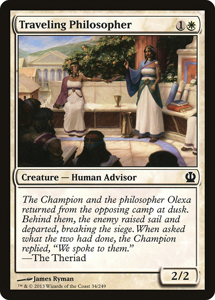 Traveling Philosopher Card Image