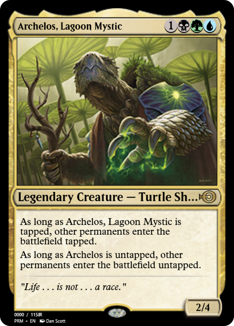 Archelos, Lagoon Mystic Card Image