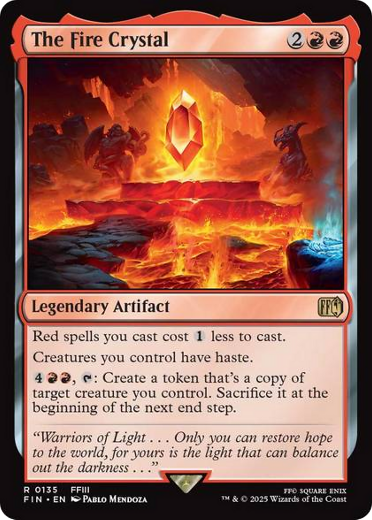 The Fire Crystal Card Image