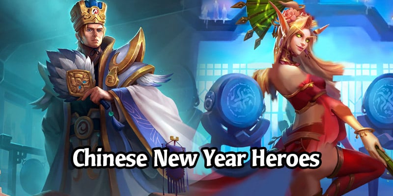 Chinese New Year Bundles Are Coming to Hearthstone With 4 New Collectible Heroes Featuring the Three Kingdoms Period