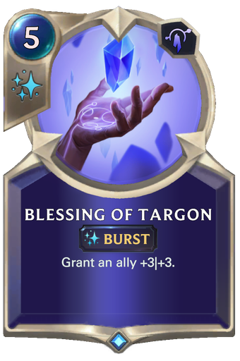 Blessing of Targon Card Image