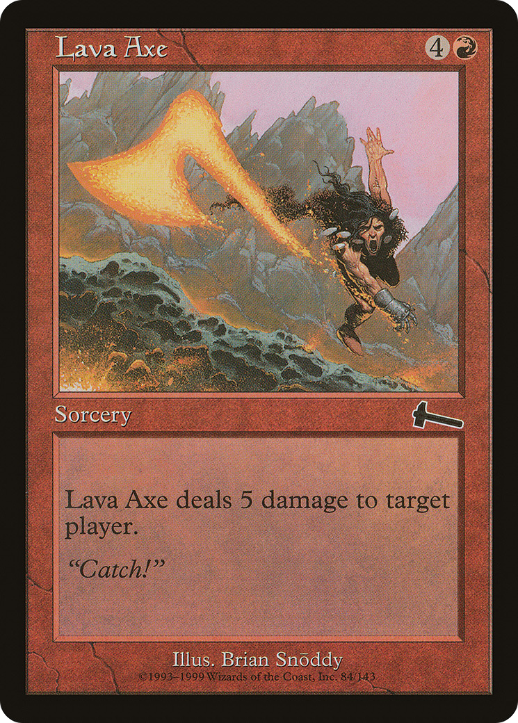 Lava Axe Card Image