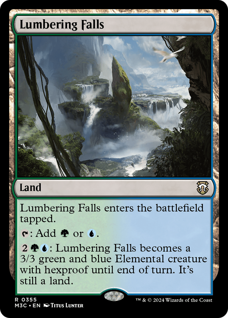 Lumbering Falls Card Image