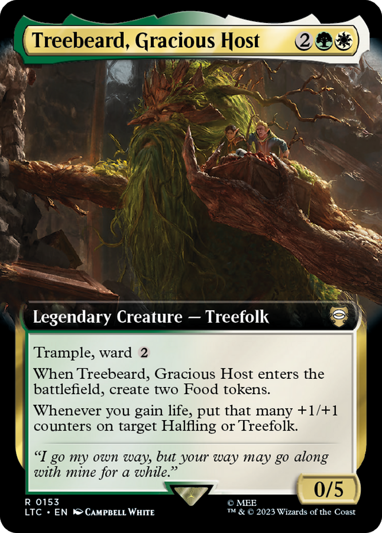 Treebeard, Gracious Host Card Image