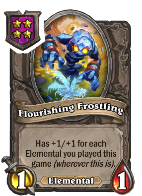 Flourishing Frostling Card Image