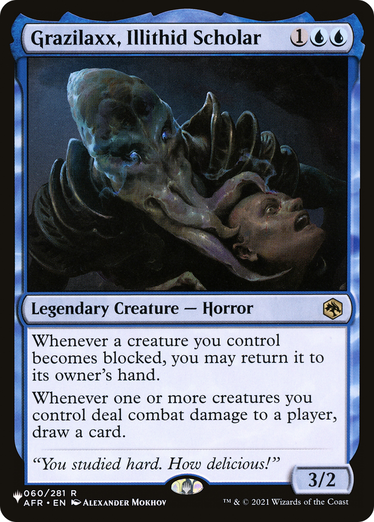 Grazilaxx, Illithid Scholar Card Image