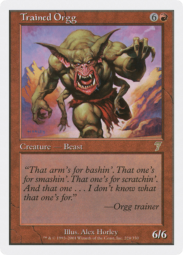 Trained Orgg Card Image