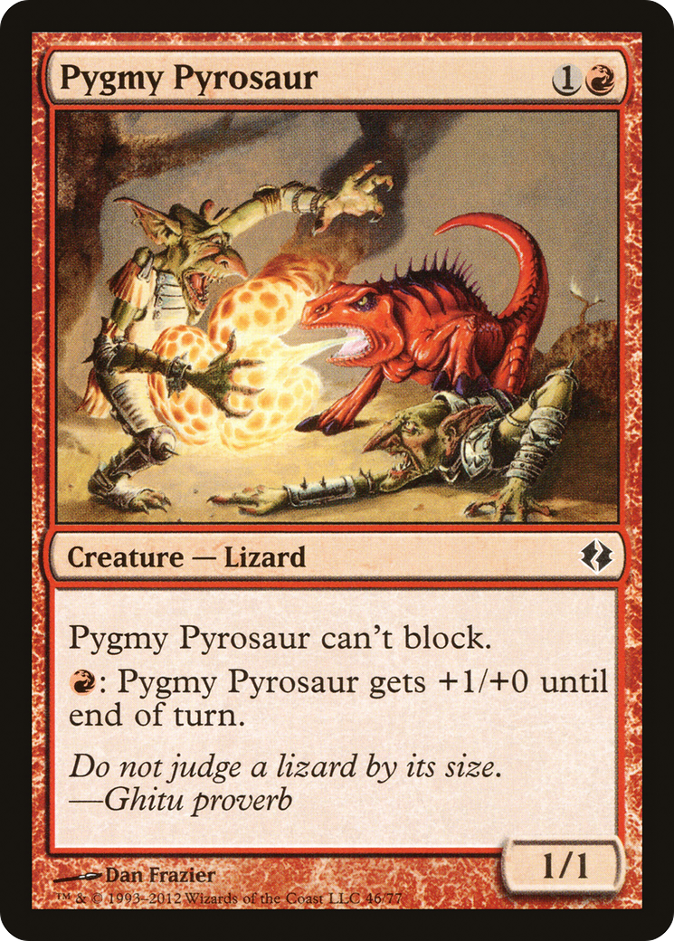 Pygmy Pyrosaur Card Image