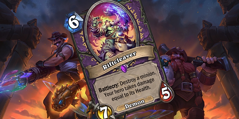 Uldum Warlock Card Reveal - Riftcleaver