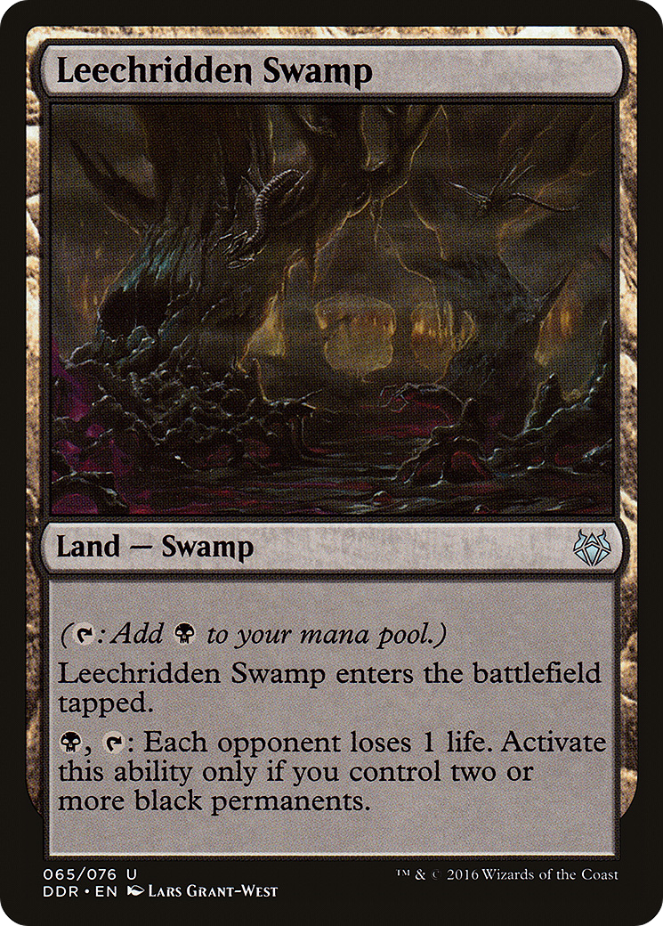 Leechridden Swamp Card Image