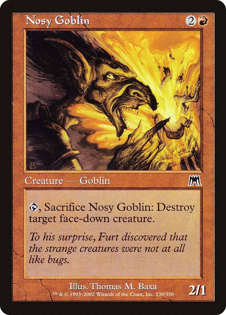 Nosy Goblin Card Image