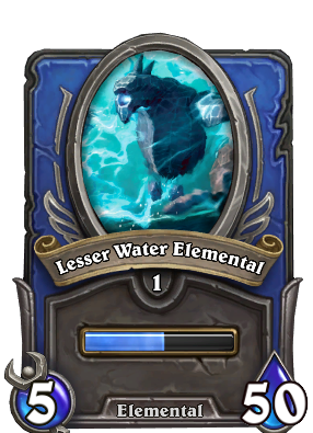 Lesser Water Elemental Card Image