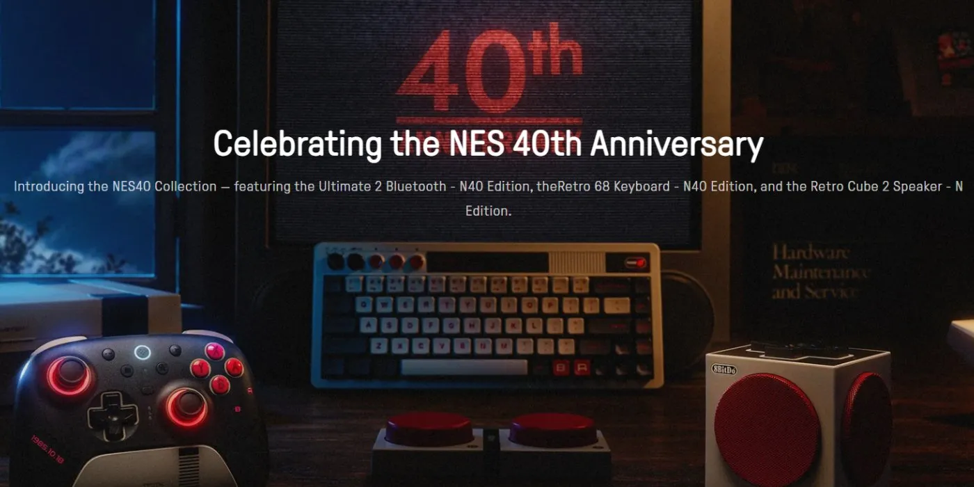 8BitDo NES 40th Anniversary Collection Sale!