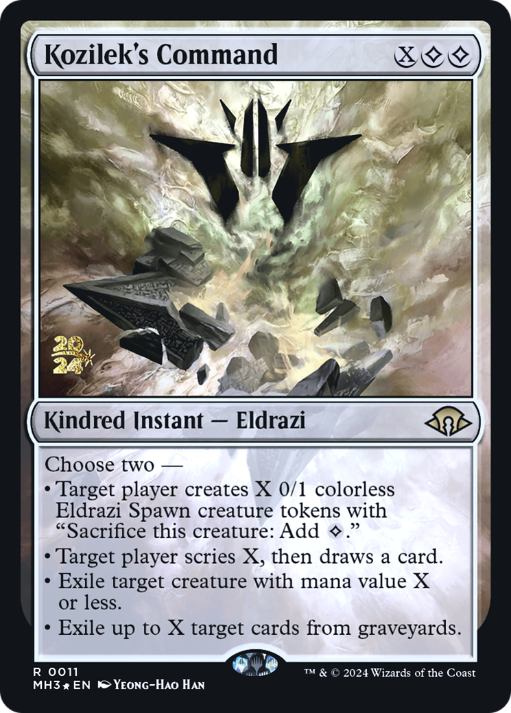 Kozilek's Command Card Image