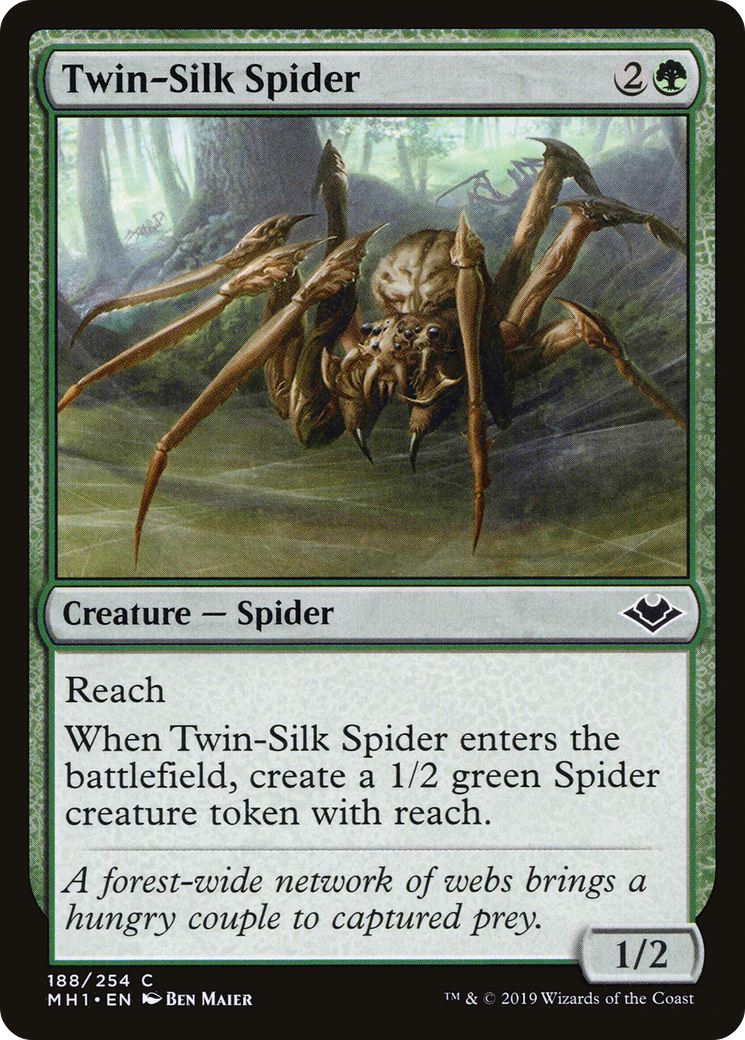 Twin-Silk Spider Card Image