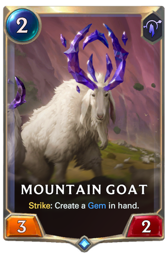 Mountain Goat Card Image