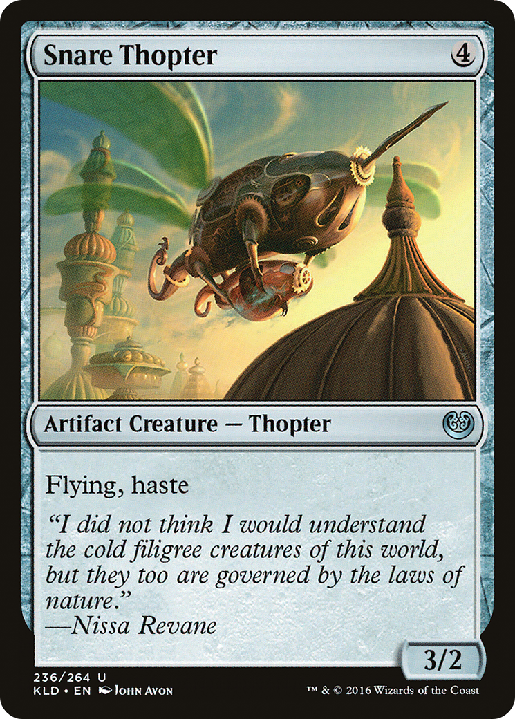 Snare Thopter Card Image