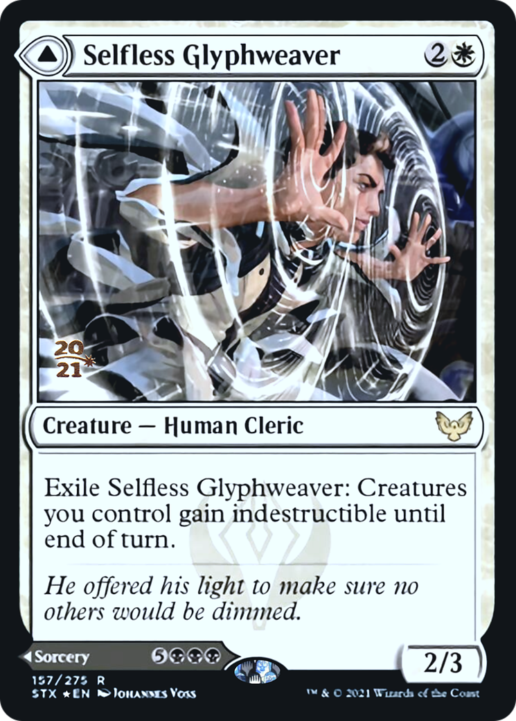 Selfless Glyphweaver // Deadly Vanity Card Image