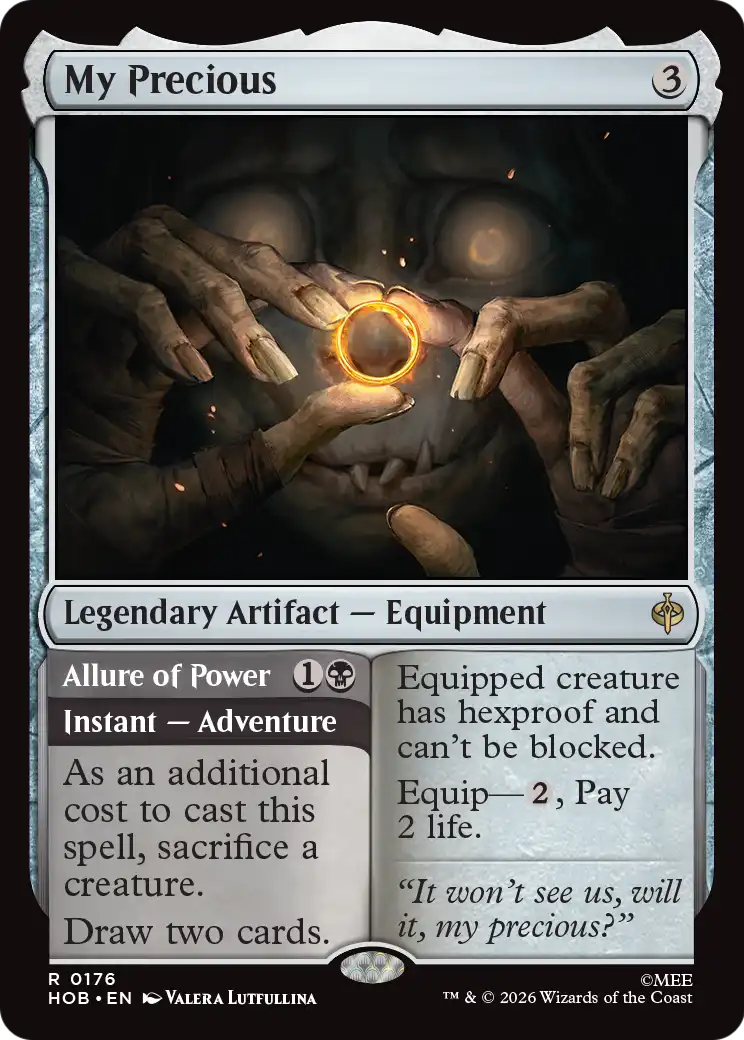 Allure of Power Magic: The Gathering card