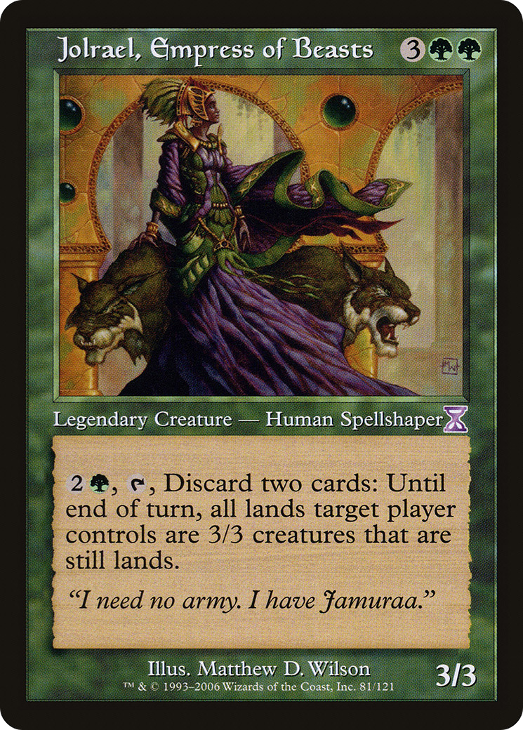Jolrael, Empress of Beasts Card Image
