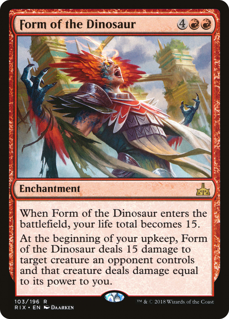 Form of the Dinosaur Card Image