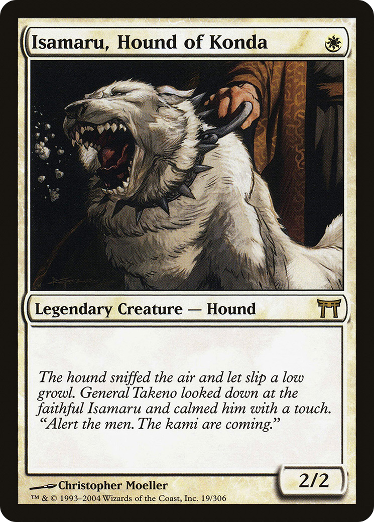 Isamaru, Hound of Konda Card Image